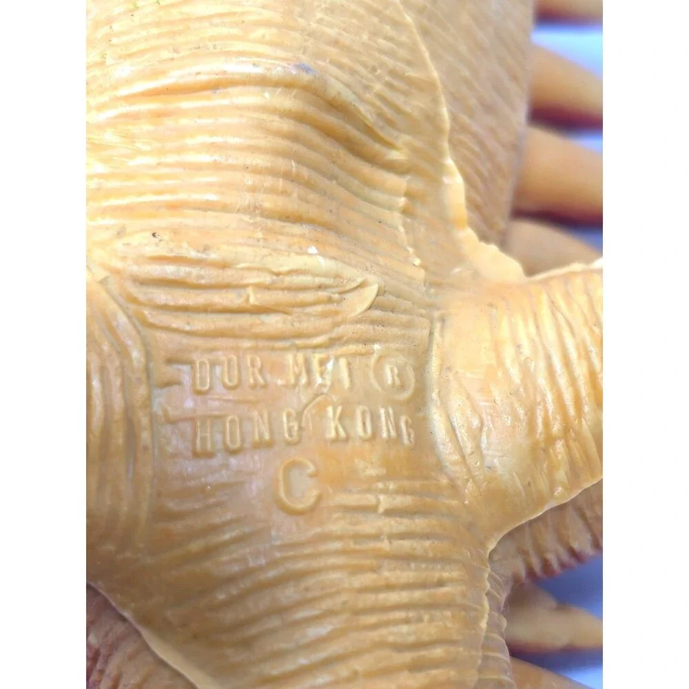 Vintage 1986 Dor Mei Ankylosaurus Dinosaur PVC Figure Imperial